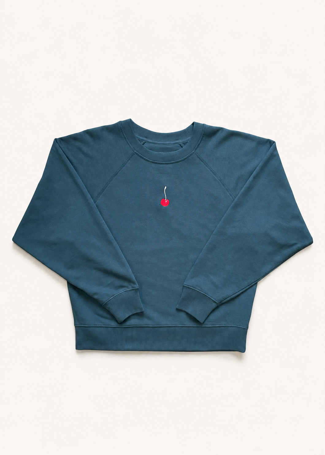 KIRSS_sweatshirt_HANNES RÜÜTEL_petrol blue